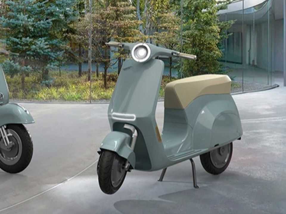 Vespa eltrica proposta pelo estdio MA-DE