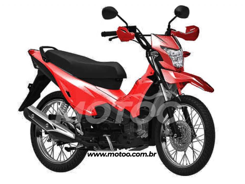 A XRM 125 registrada no Brasil