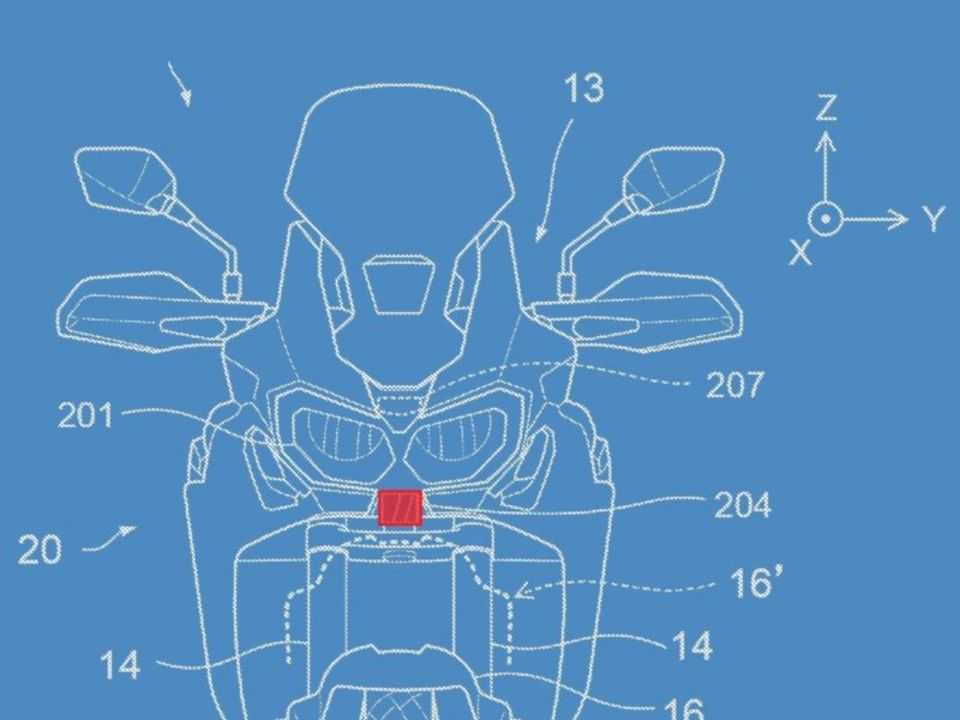 Sistema de radar patenteado pela Honda para a Africa Twin