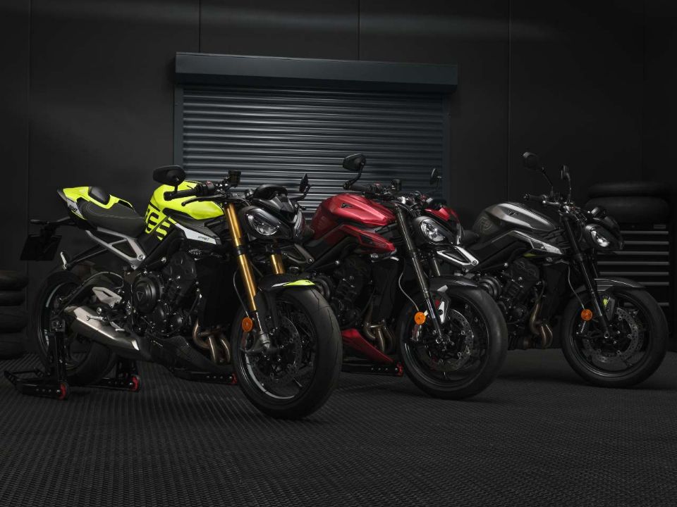 Linha Triumph Street Triple 2023