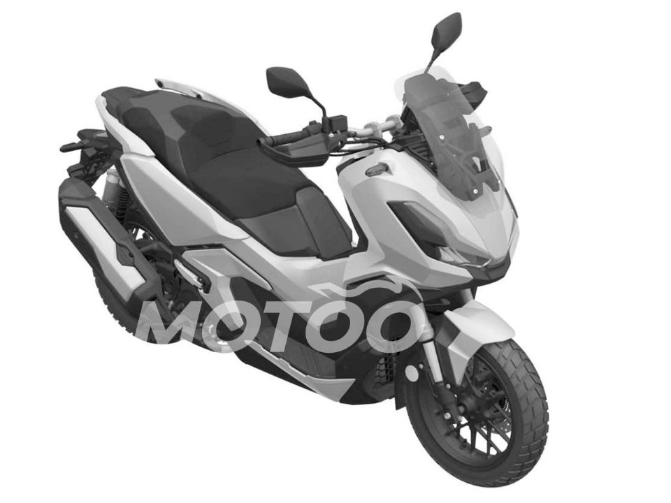 A scooter ADV 350 foi registrada pela Honda no Brasil