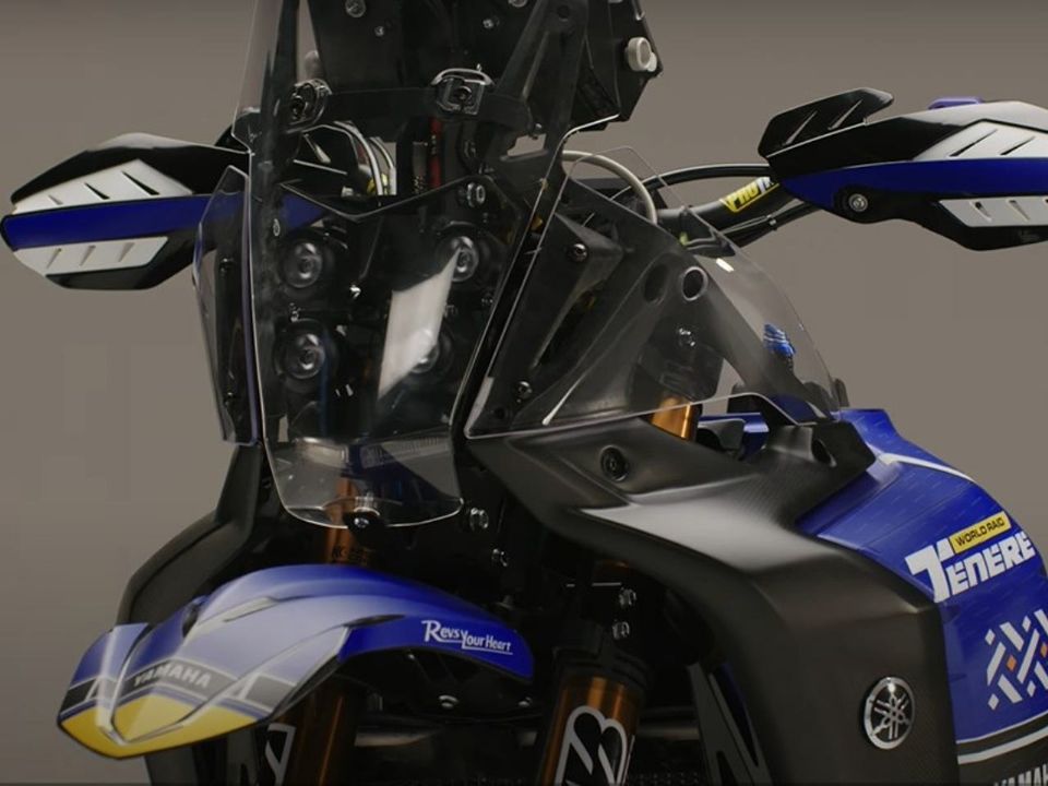 Yamaha Tnr?700 World Raid preparada para rali