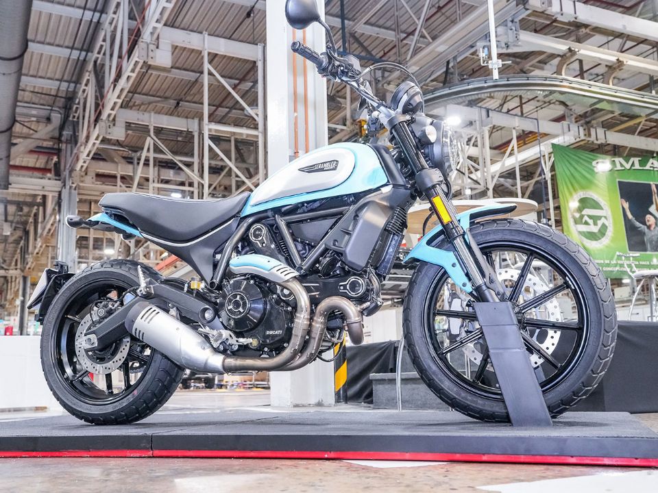 Scrambler Icon ser?o primeiro modelo da Ducati montado na Argentina