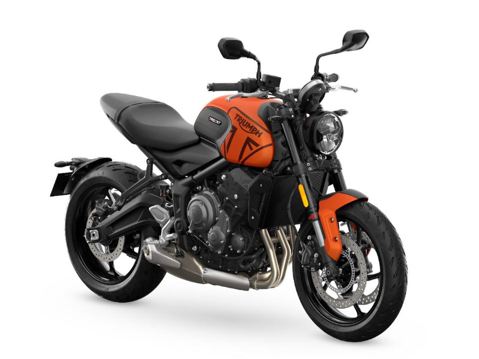 Triumph Trident Matt Baja Orange