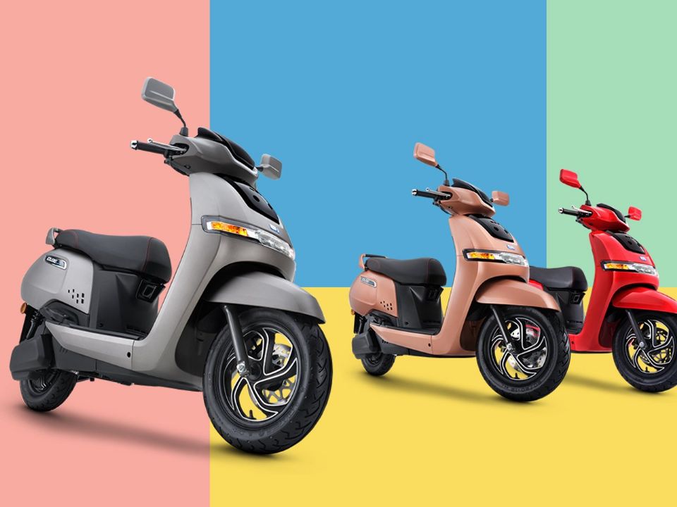 Scooter elétrica TVS IQube