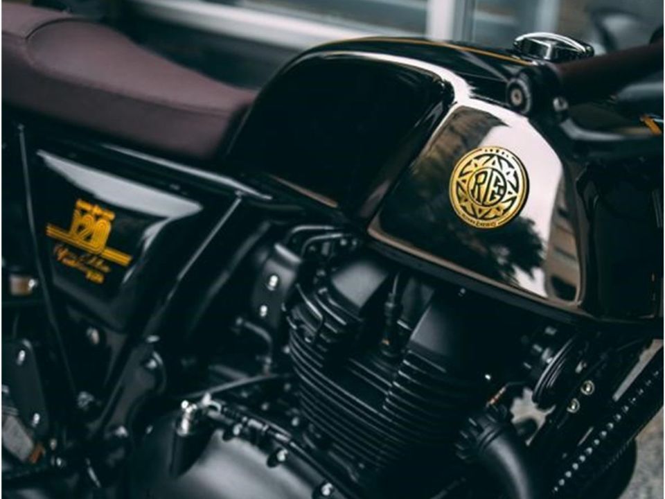 Twins comemorativas de 120 anos da Royal Enfield