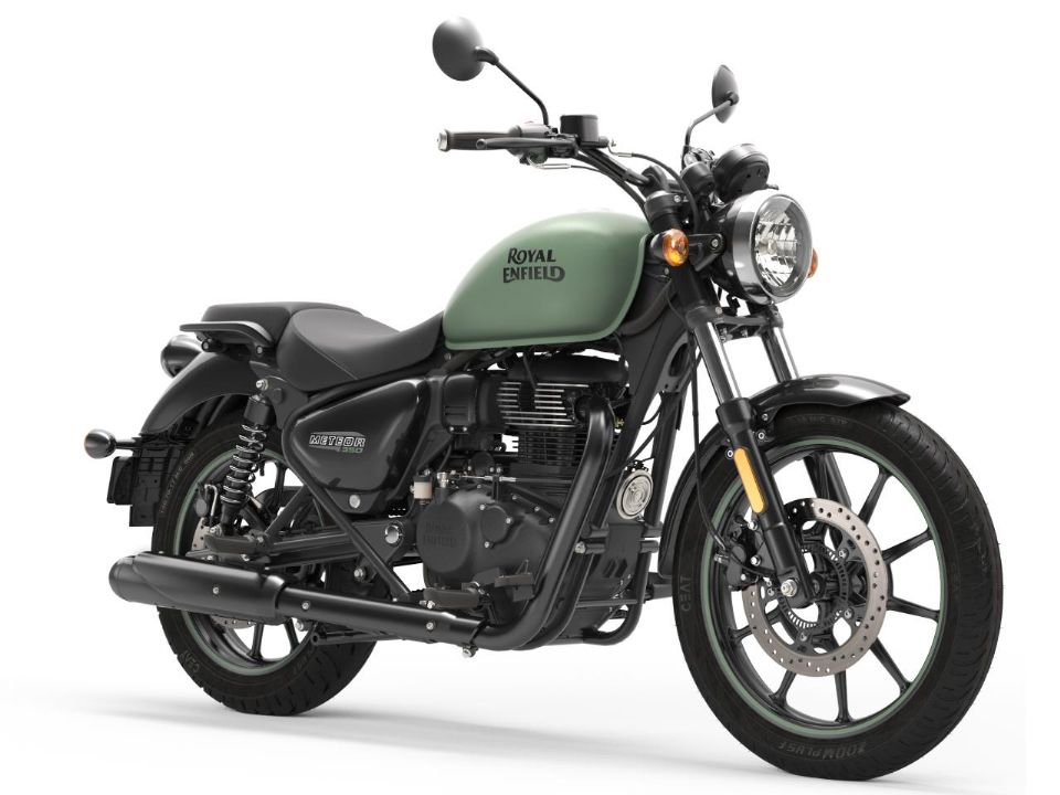 Royal Enfield Meteor 350 Fireball Matt Green